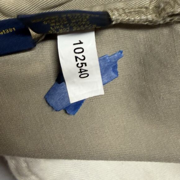 MEN'S RALPH LAUREN POLO CLASSIC CHINO BEIGE SHORTS SIZE 42 RN41381 GOLF SHORT - Picture 11 of 15